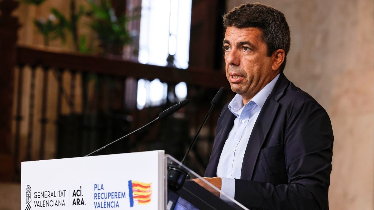 Mazón anuncia la salida de Gan Pampols y la remodelación de su gobierno el 5 de noviembre