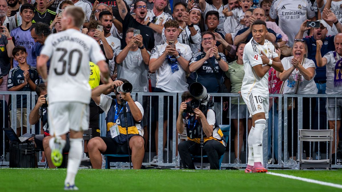 El Madrid acelera tras el parón: debut en Champions, derbi y viaje a Kazajistán