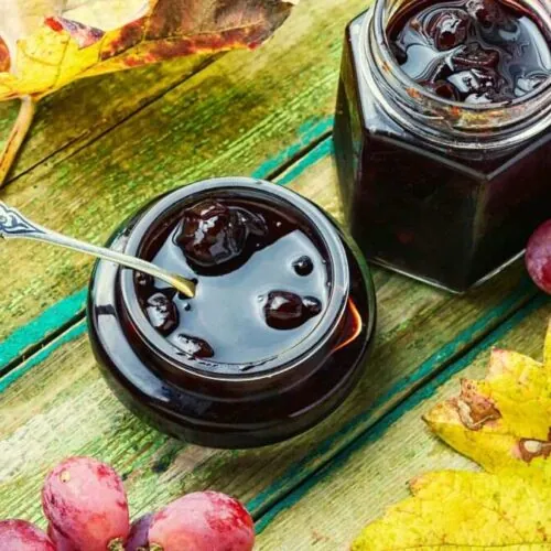 Mermelada de uvas