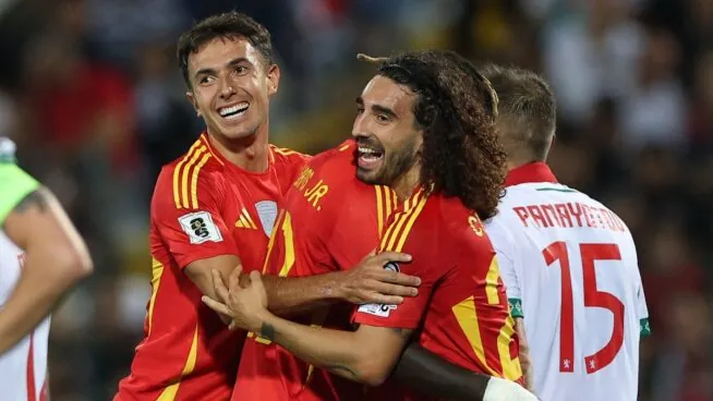 España arrasa a Bulgaria en su debut en la clasificación del Mundial 2026