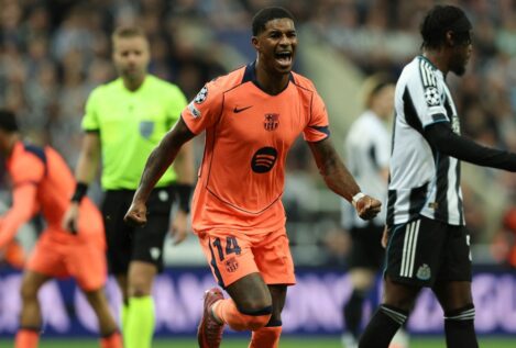 Rashford se viste de héroe contra el Newcastle en su primera gran noche con el Barcelona