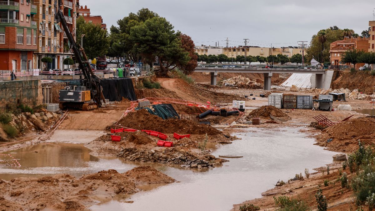 Gandía registra las mayores lluvias: por encima de los 200 litros por metro cuadrado