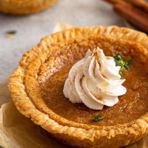 Pastel de boniato y canela