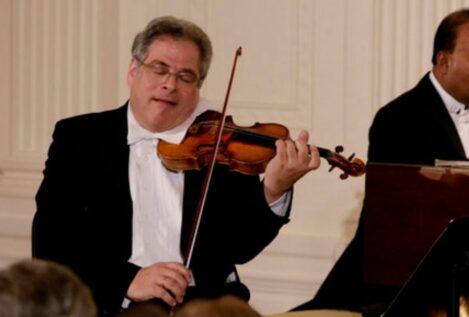Itzhak Perlman a los ochenta
