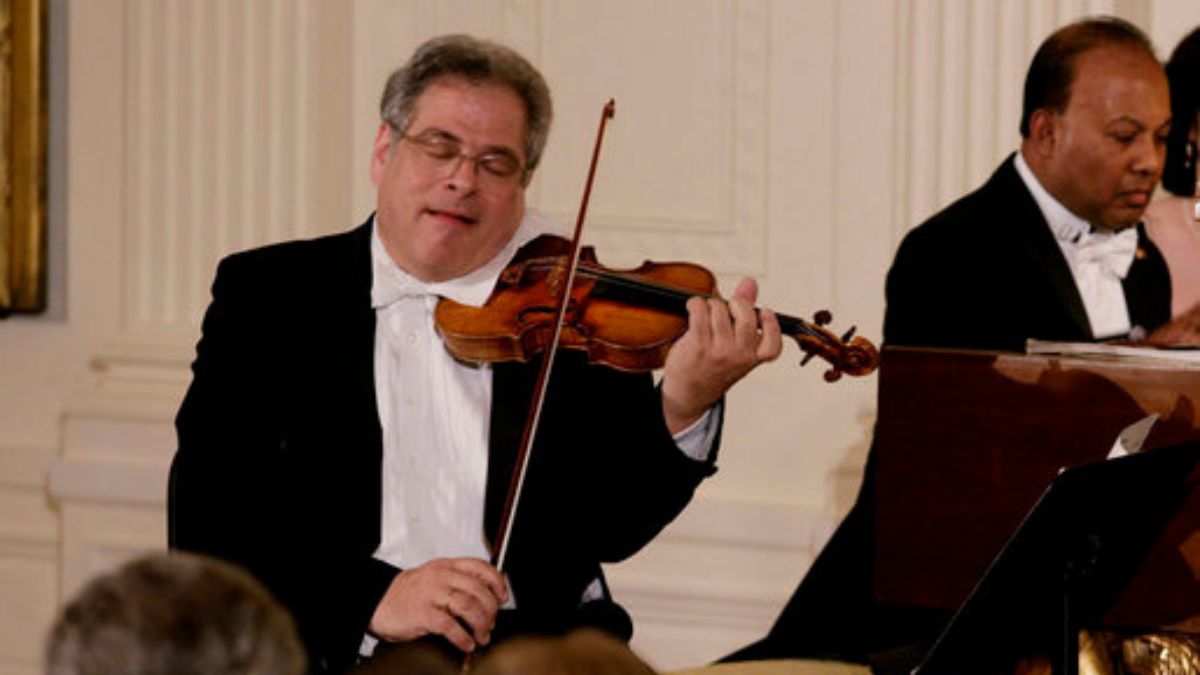 Itzhak Perlman a los ochenta