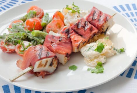 Malena Costa revela su receta de pinchos de bacalao y jamón: ligeros para cualquier ocasión