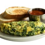 Tortilla de calabacín y cebolla freidora de aire