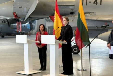 Lituania pide a España que derribe cazas y drones rusos si entran en su espacio aéreo
