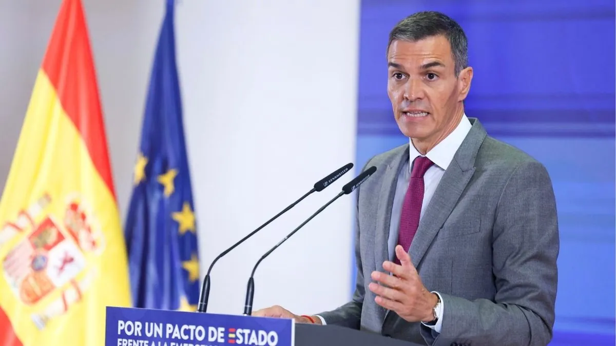 Sánchez anuncia una agencia de Protección Civil para combatir la «emergencia climática»
