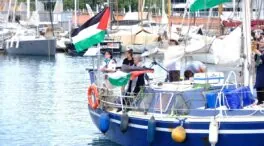 La flotilla de Colau solo lleva el equivalente al 5% de las ayudas que entran a diario en Gaza