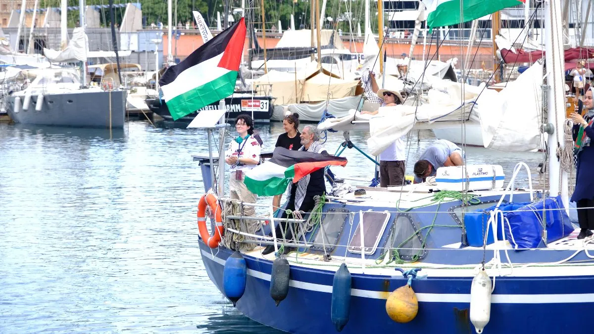 El Ejército israelí está «listo» para bloquear la flotilla humanitaria rumbo a la Franja de Gaza