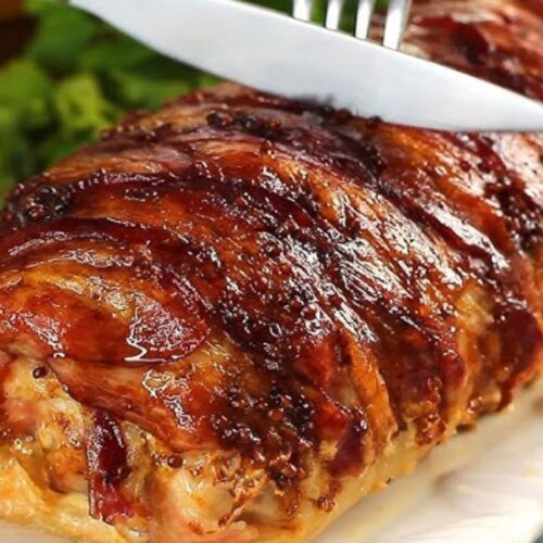 Solomillo envuelto en bacon