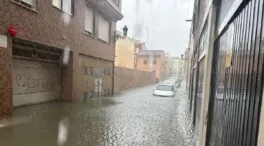 La alerta roja deja una tarde «complicada» en el litoral valenciano con lluvias históricas