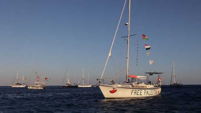 Turquía rescata a los tripulantes de un barco de la Flotilla a Gaza tras sufrir una fuga