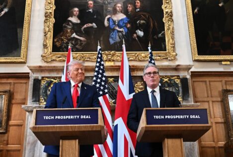 Trump admite su «discrepancia» con Starmer sobre el reconocimiento del Estado palestino