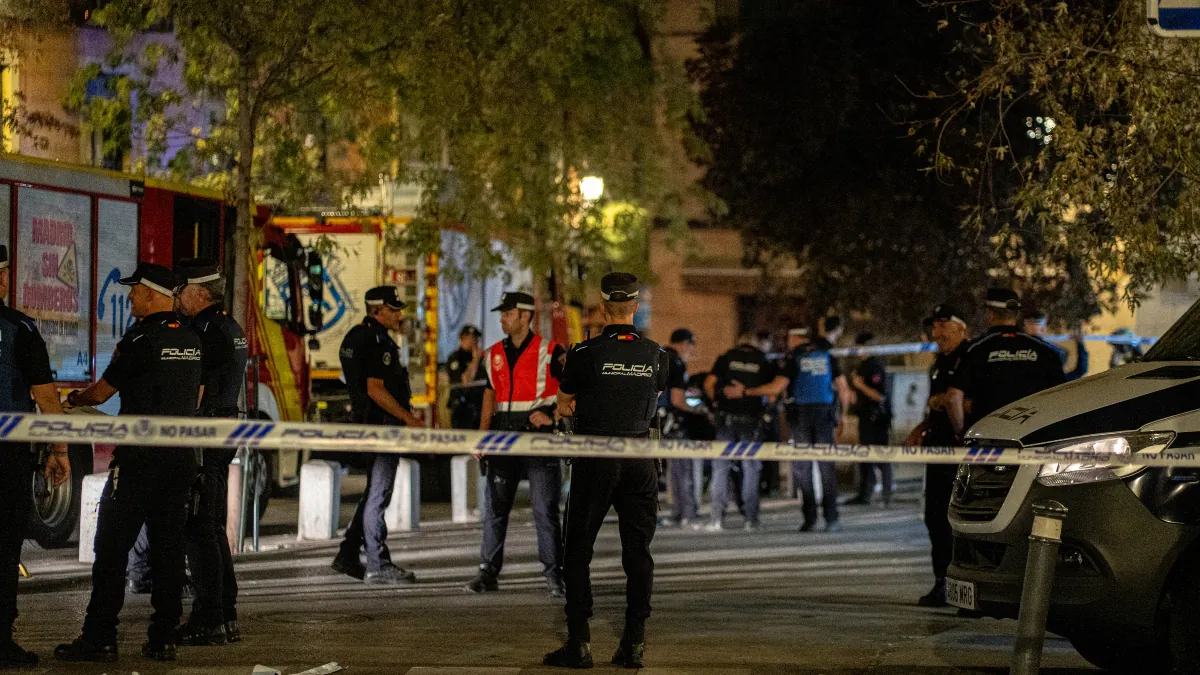 El derrumbe del edificio en Madrid generó 150 metros cúbicos de escombro