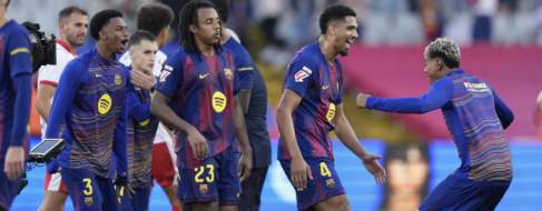 Un gol de Araujo sobre la bocina da la victoria al Barça frente al Girona antes del Clásico