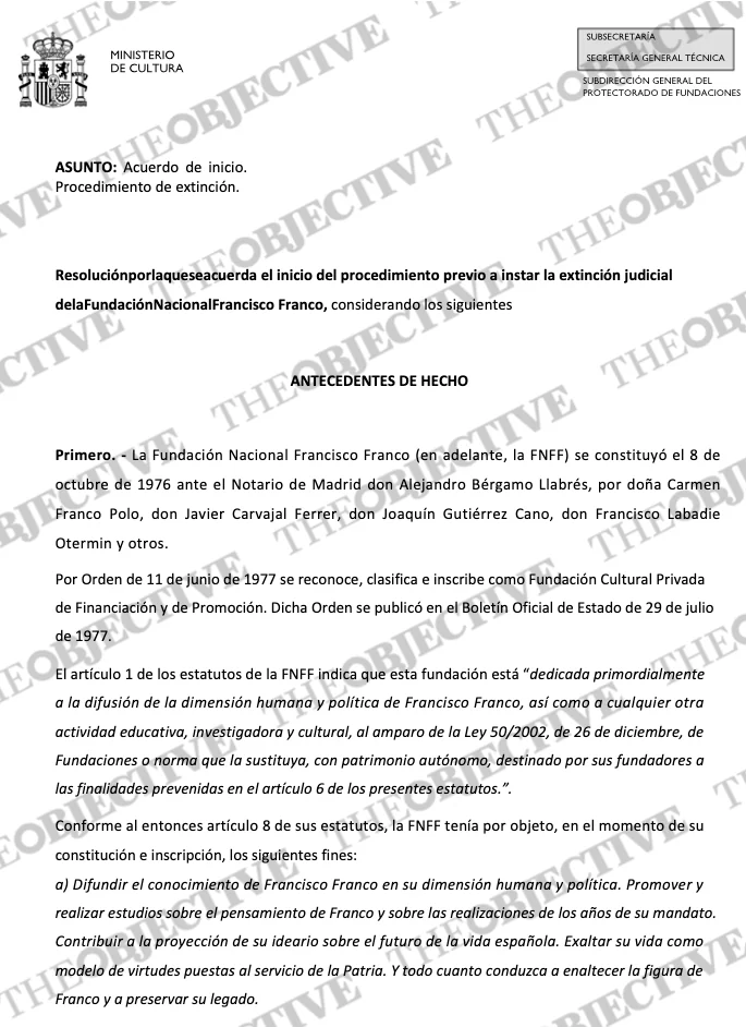 Cultura Fundación Franco