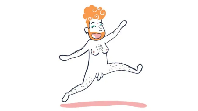 Las feministas denuncian más guías trans para niños que muestran mujeres con pene y barba