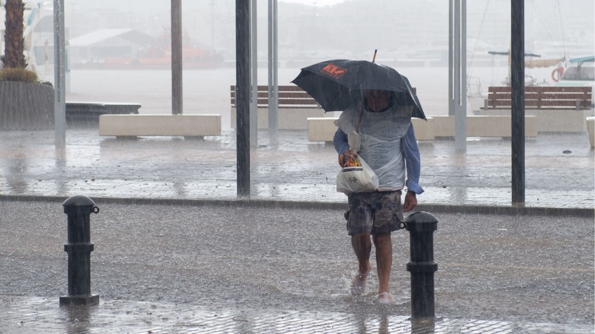 La dana Alice trae inestabilidad en la península y Baleares, especialmente en Valencia