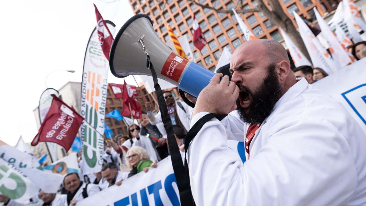 Los médicos vuelven a la huelga para rechazar el Estatuto Marco propuesto por Sanidad