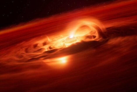 Descubierto un planeta errante que crece a un ritmo récord