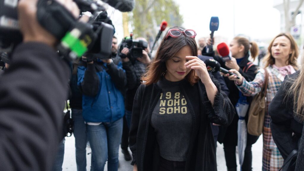 La actriz Elisa Mouliaá que ha denunciado a Errejón por agresión sexual