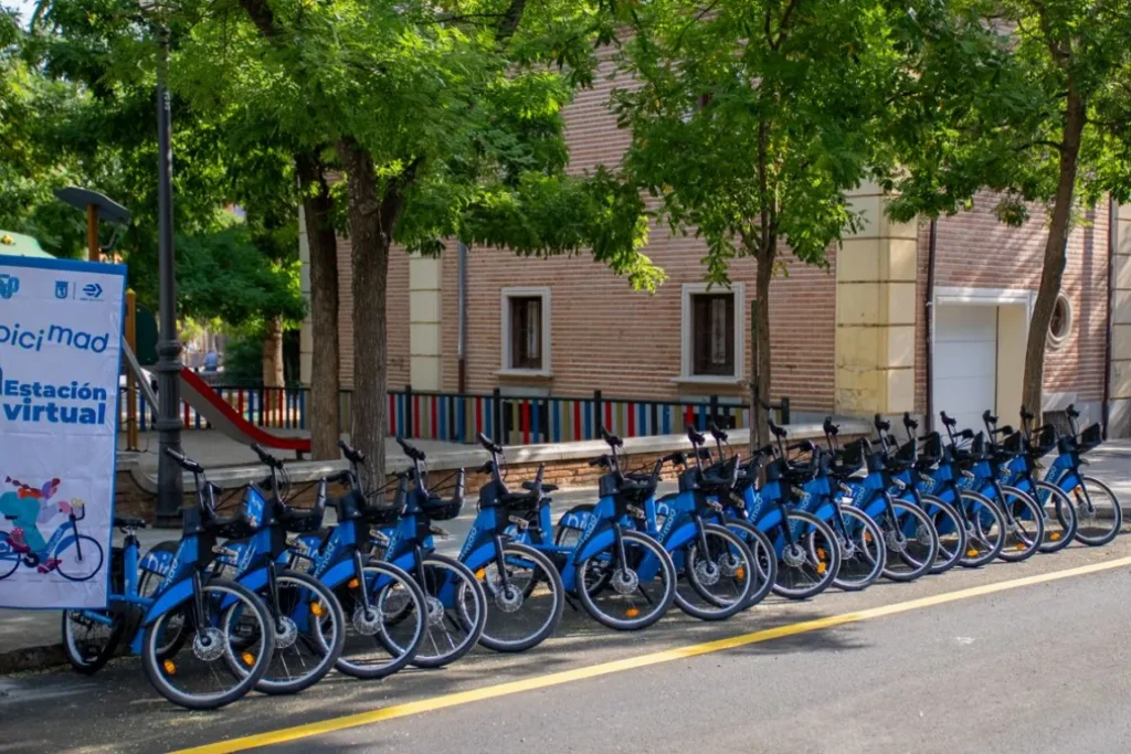 Bicicletas de BiciMAD. BiciMAD