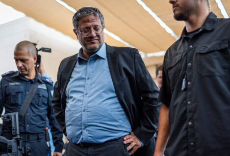 Ben Gvir, «orgulloso» de que los detenidos de la flotilla fueran «tratados como terroristas»