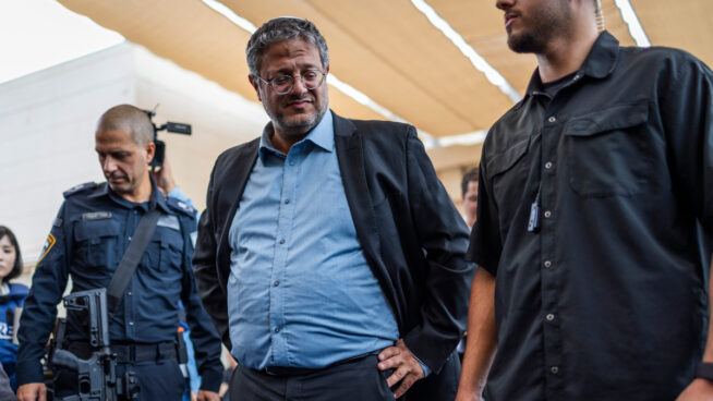 Ben Gvir, «orgulloso» de que los detenidos de la flotilla fueran «tratados como terroristas»