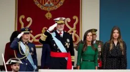 El desfile militar del 12 de octubre, en imágenes