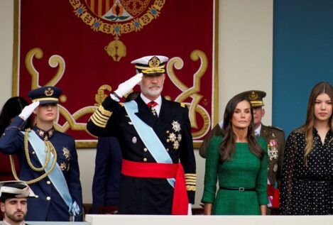 El desfile militar del 12 de octubre, en imágenes