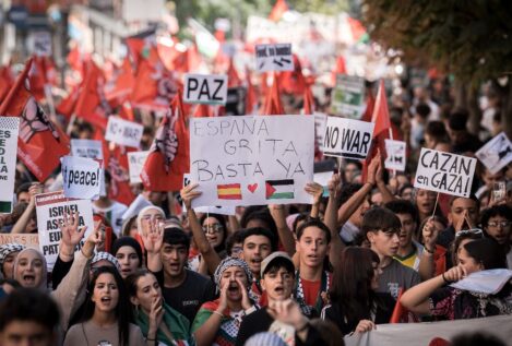 Más de 10.000 estudiantes se manifiestan en España «contra el genocidio sionista»