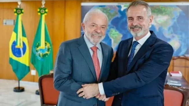 Murtra traslada a Lula da Silva el compromiso de Telefónica con la digitalización de Brasil