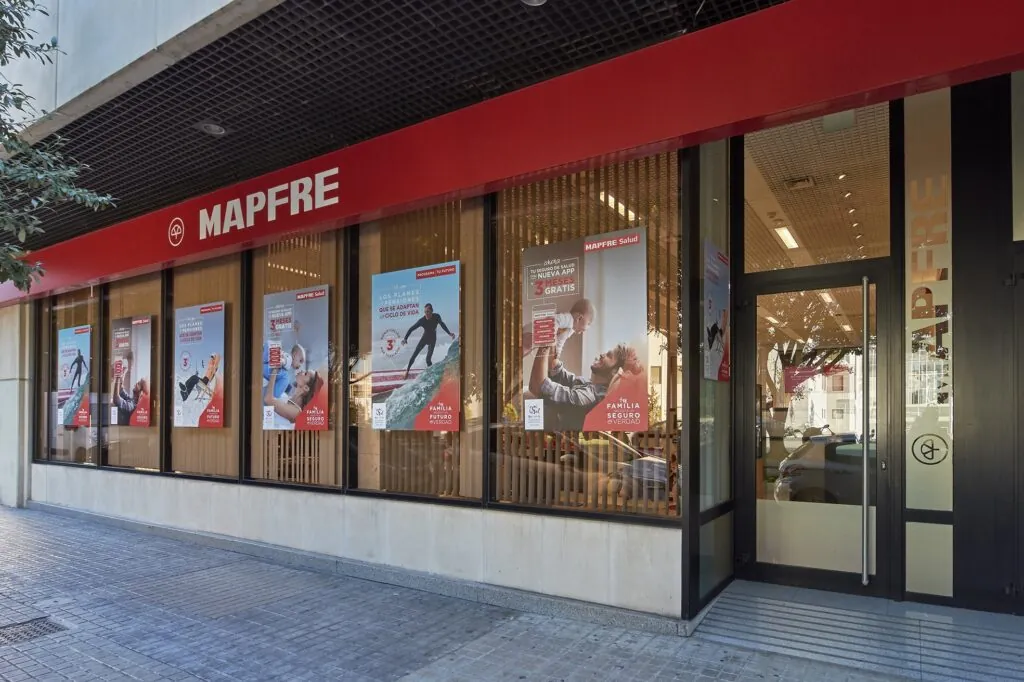Una oficina de Mapfre. Mapfre