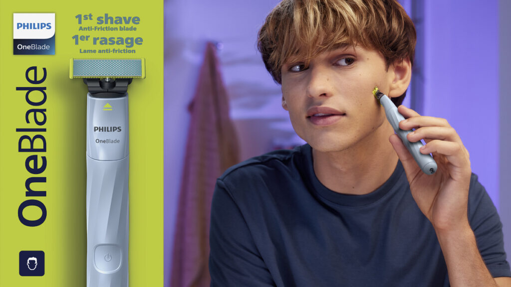 Afeitadora One Blade 1st Shave de Philips. (PVP: 29.99€)