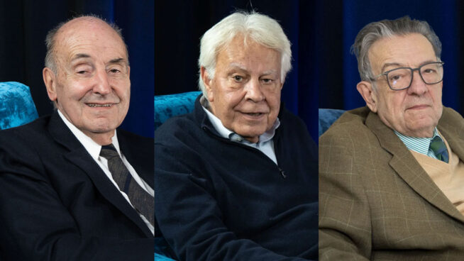 El Rey da el Toisón de Oro a Felipe González, Miquel Roca y Miguel Herrero de Miñón