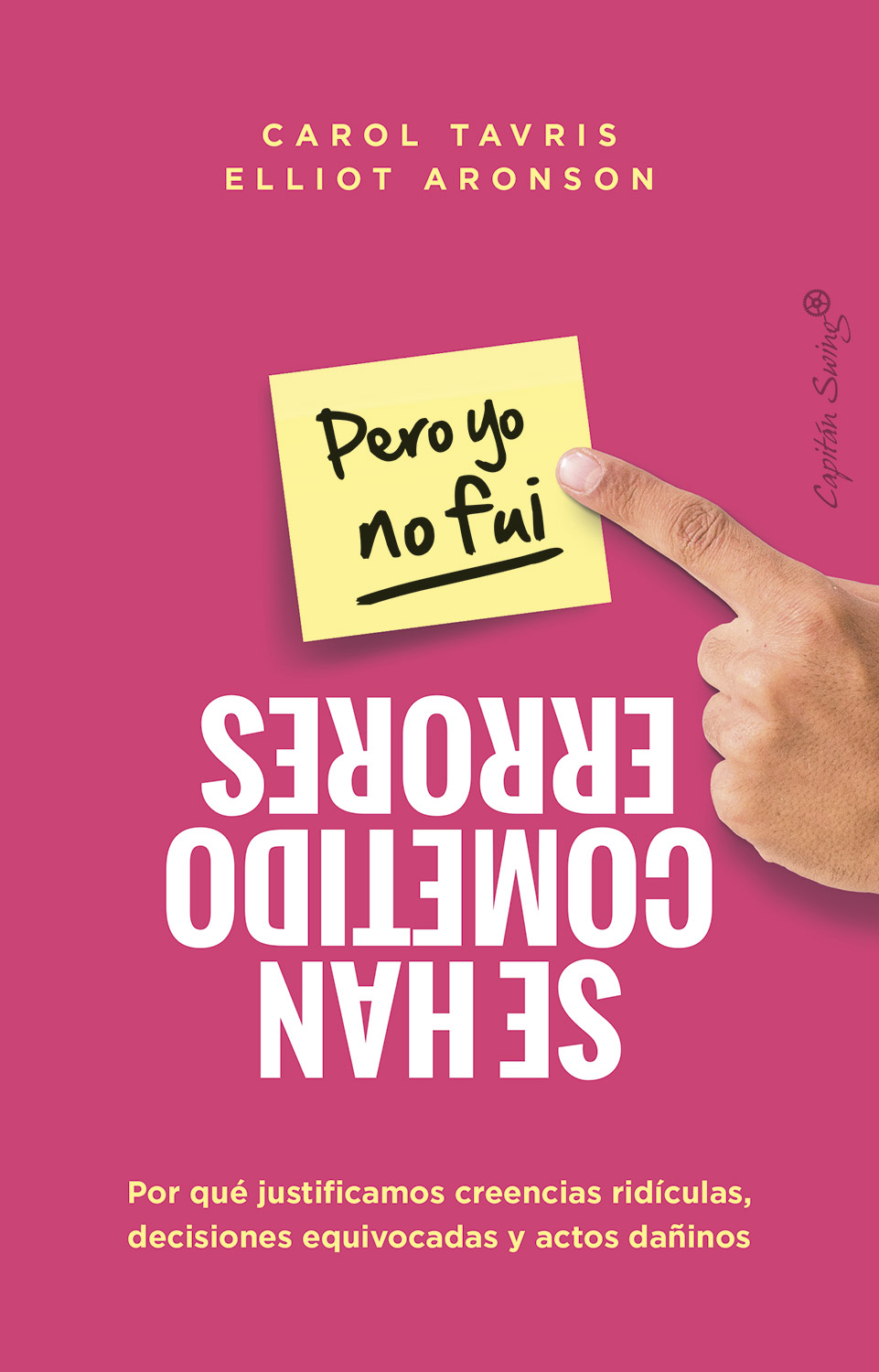 Portada del libro "Se han cometido errores (pero yo no fui)"
