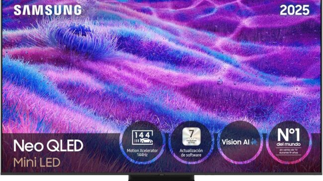 ¡55 % de descuento! Vive el 4K con IA en el nuevo Samsung Neo QLED