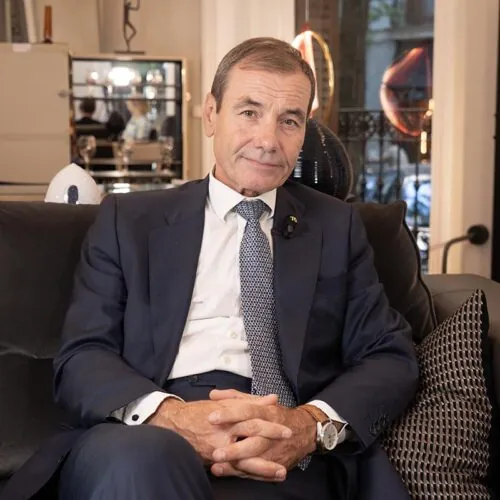 Tomás Gómez con Esperanza Aguirre