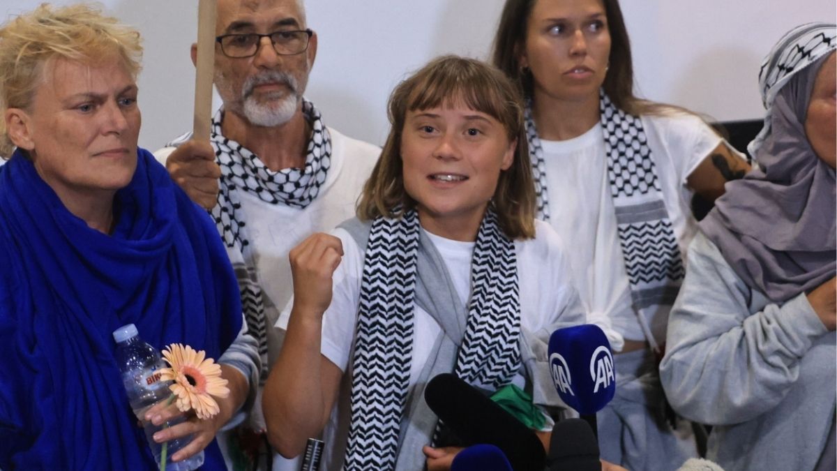 Trump tilda a Greta Thunberg de «alborotadora» y asegura que «debería ver a un médico»