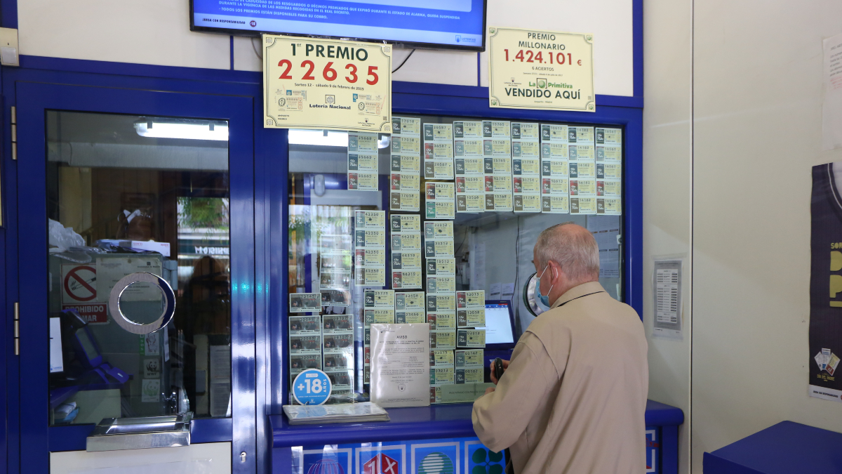 Un acertante de La Primitiva gana casi 1,2 millones de euros en Murcia
