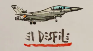 La viñeta animada sobre... el desfile de las vanidades