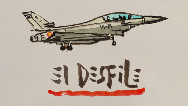 La viñeta animada sobre... el desfile de las vanidades