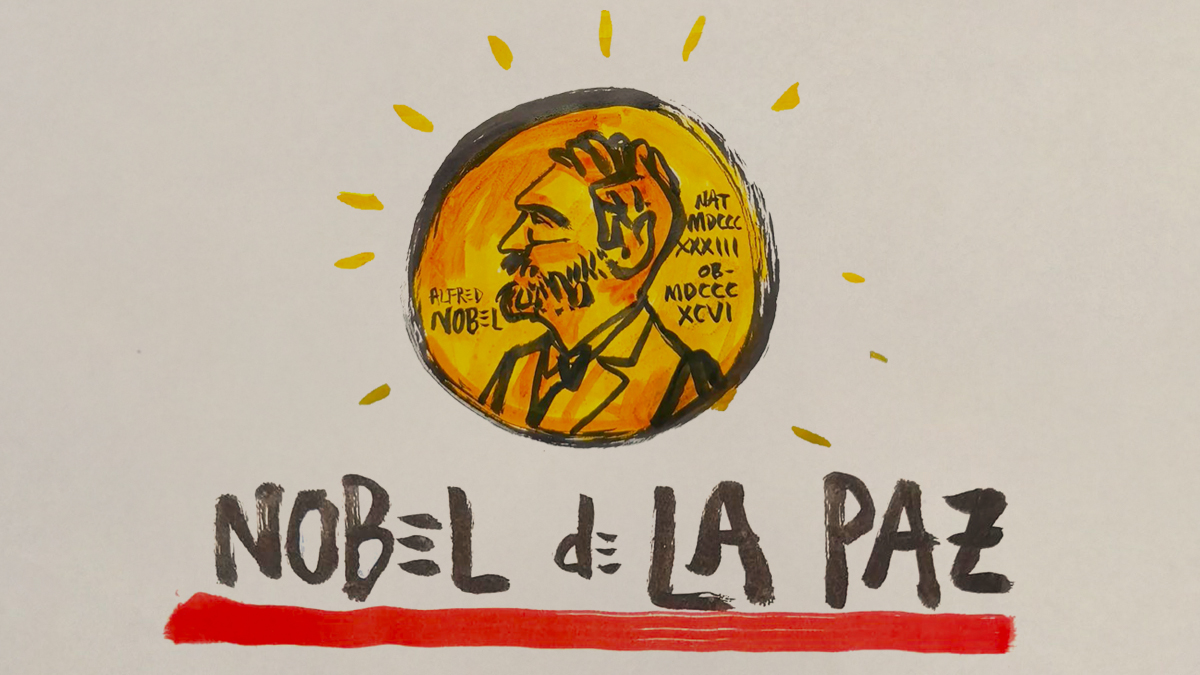 La viñeta sobre... el Nobel de la Paz