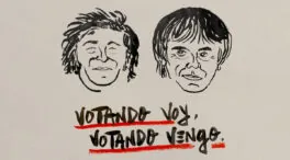 La viñeta sobre... votando voy, votando vengo