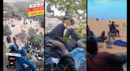Tensión por un inminente salto a la valla de Ceuta ante la llegada de miles de subsaharianos
