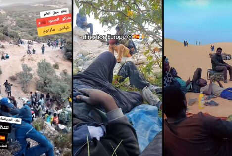 Tensión por un inminente salto a la valla de Ceuta ante la llegada de miles de subsaharianos