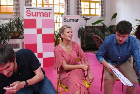 Yolanda Díaz estudia presentar una lista de Sumar a las autonómicas de Extremadura