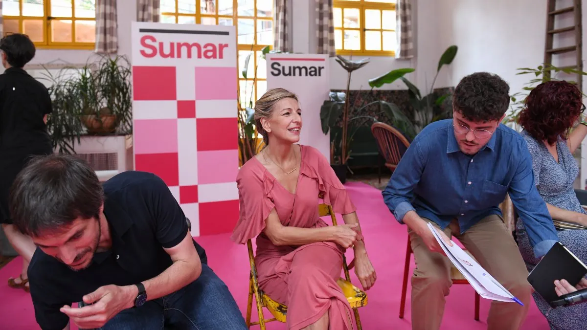 Yolanda Díaz estudia presentar una lista de Sumar a las autonómicas de Extremadura